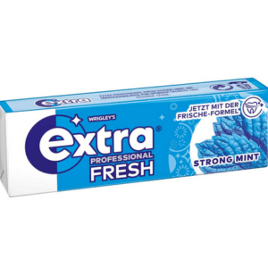 Wrigley's Extra Professional Fresh Strong Mint ohne Zucker – 10er Packung