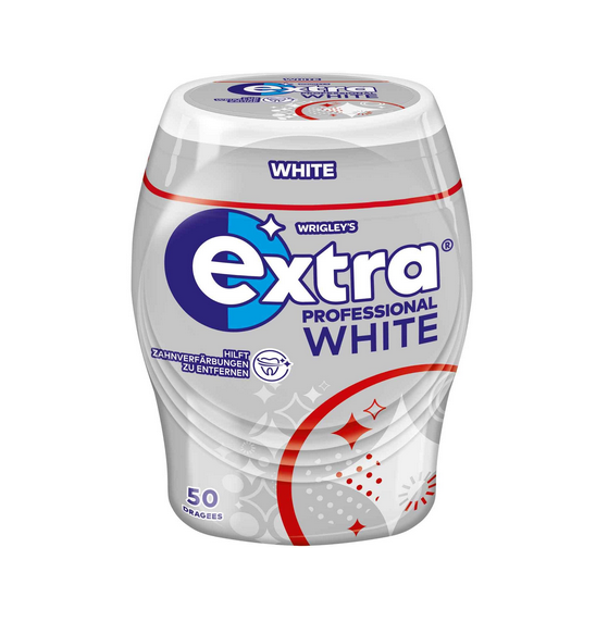 Wrigley's Extra Professional White ohne Zucker – 50er Dose