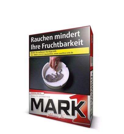 Mark 1 Red BP, Mark 1 Zigaretten 25er, Red Big Pack Zigaretten, Zigaretten kaufen, klassischer Tabakgeschmack, Mark 1 Deutschland