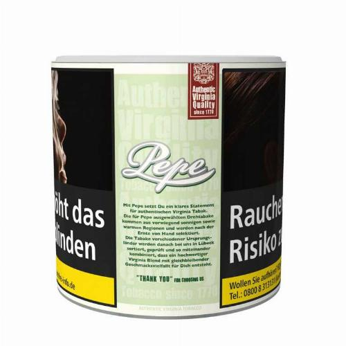 Pepe Bright Green 80g+ – Milder Feinschnitt Drehtabak