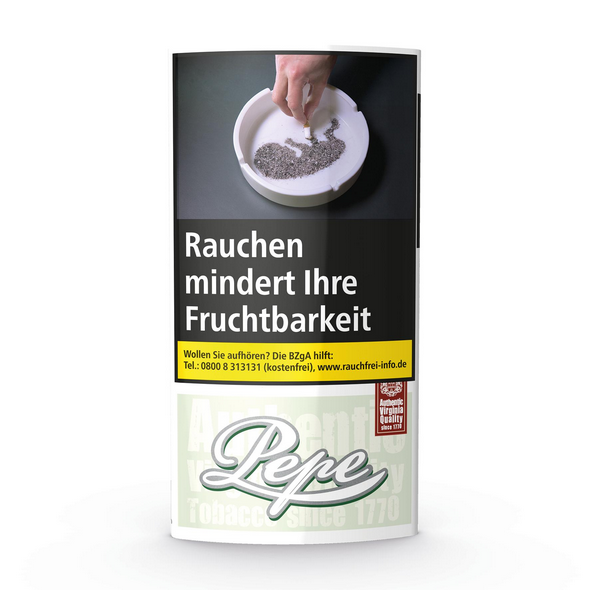 Pepe Fine Green 30g – Feinschnitt Drehtabak