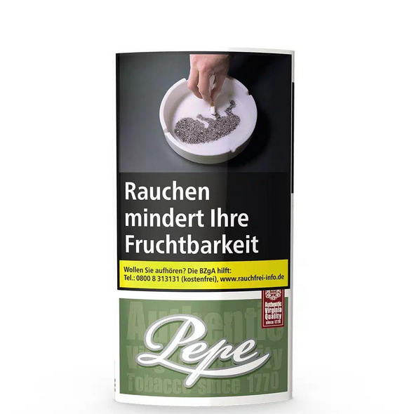 Pepe Rich Green 30g – Aromatischer Feinschnitt Drehtabak