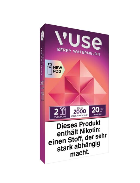Vuse Pod Core Berry Watermelon – 2 Pods mit 20mgml Nic Salt
