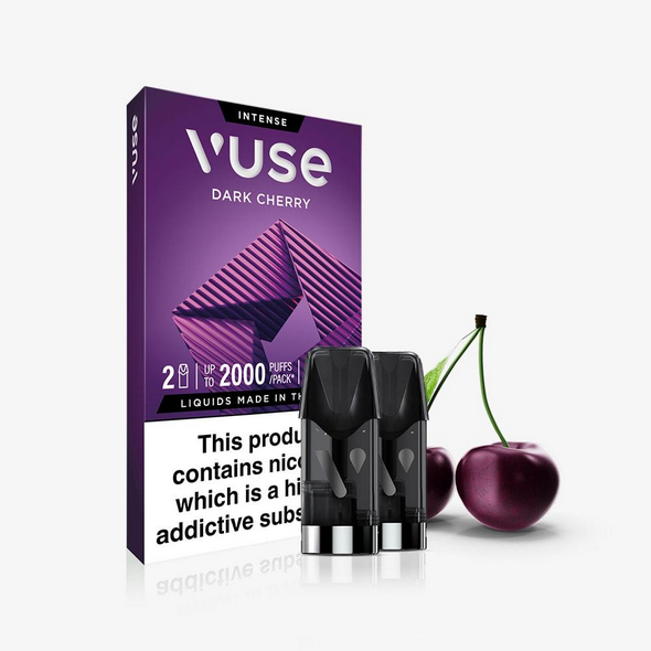 Vuse Pod Core Dark Cherry – 2 Pods mit 20mgml Nic Salt