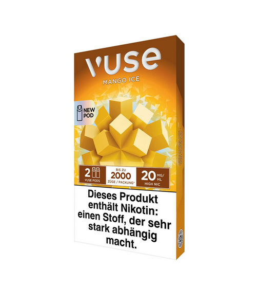 Vuse Pod Core Mango Ice – 2 Pods mit 20mgml Nic Salt
