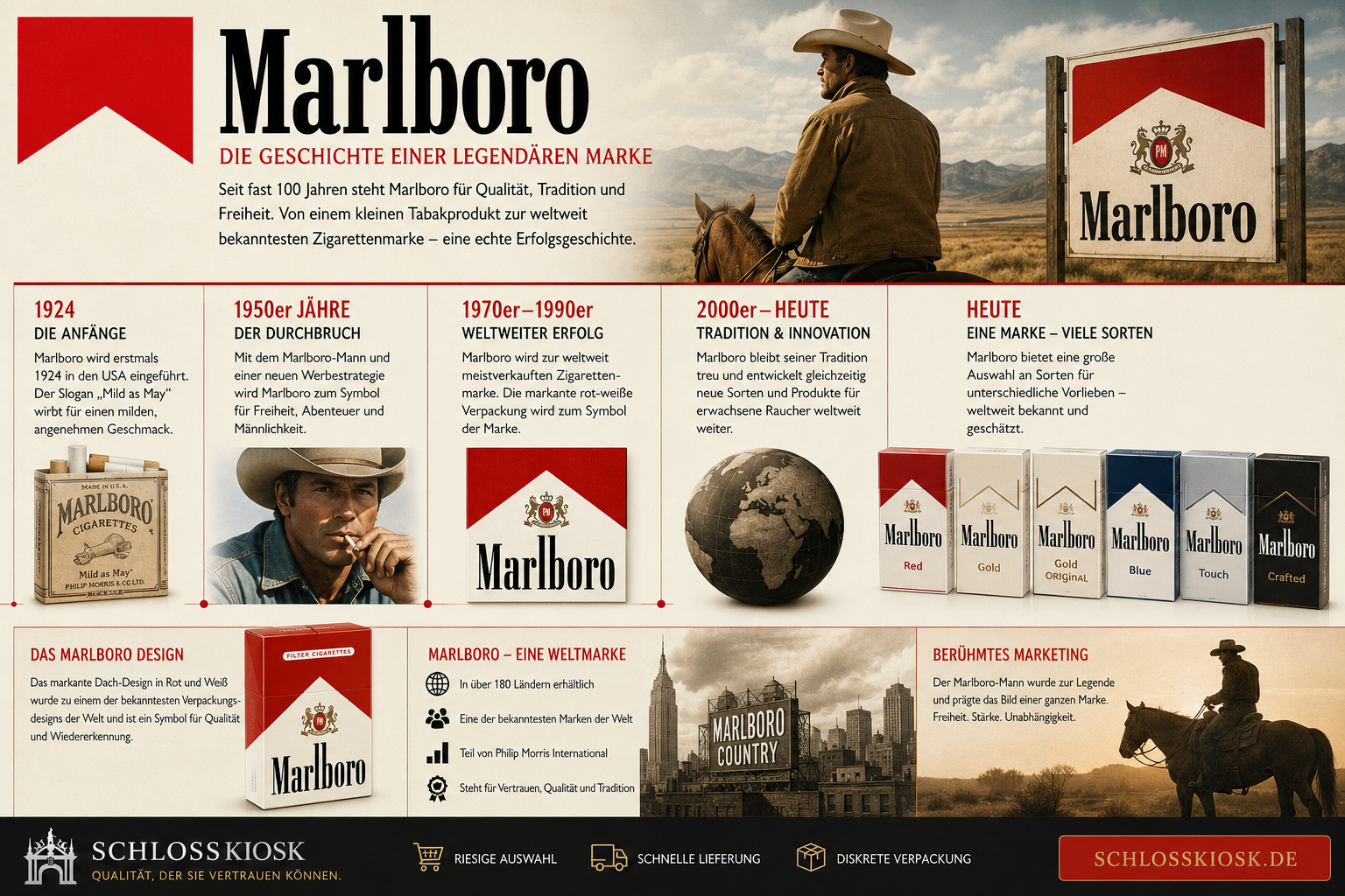 Die Geschichte von Marlboro