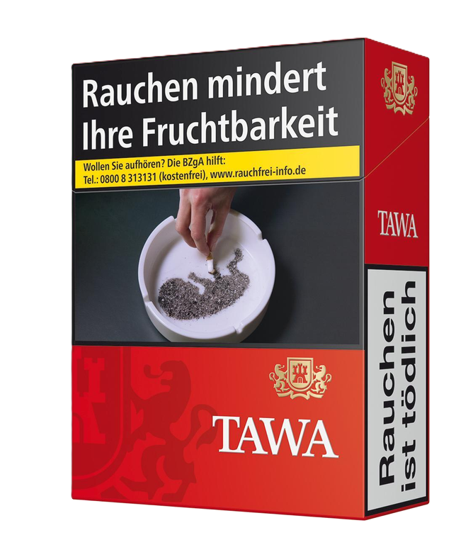 Tawa Rot 50 Zigaretten